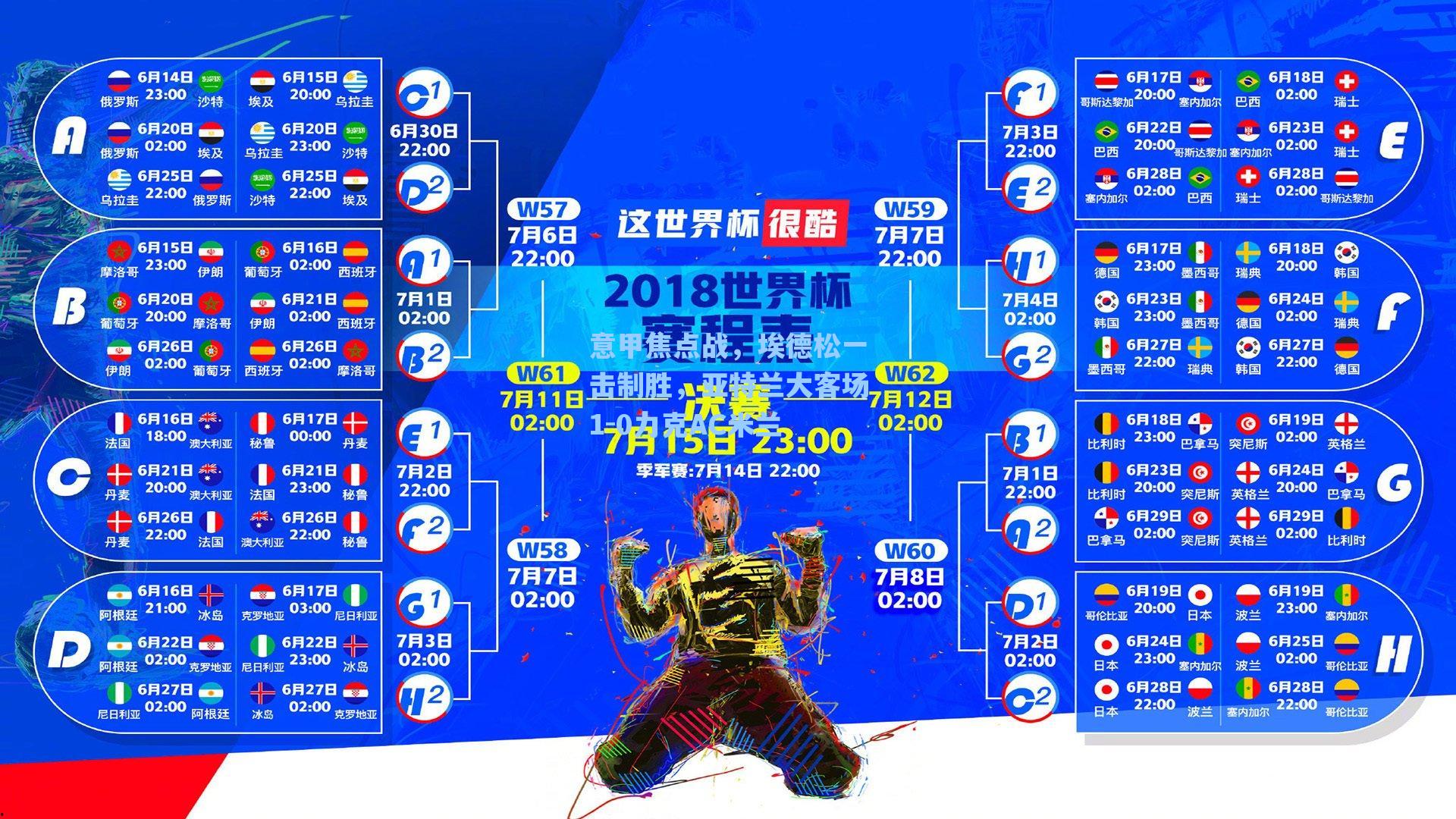 意甲焦点战，埃德松一击制胜，亚特兰大客场1-0力克AC米兰